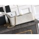Replica Chanel Small Classic Flap CF Bag Shiny lambskin White
