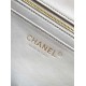 Replica Chanel Small Classic Flap CF Bag Shiny lambskin White