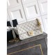 Replica Chanel Small Classic Flap CF Bag Shiny lambskin White