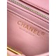 Replica Chanel Small Classic Flap CF Bag Shiny lambskin Pink