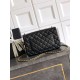 Replica Chanel Small Classic Flap CF Bag Shiny lambskin Black