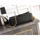 Replica Chanel Small Classic Flap CF Bag Shiny lambskin Black
