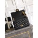 Replica Chanel Small Classic Flap CF Bag Shiny lambskin Black