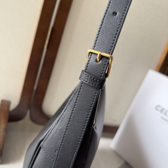 Replica Celine Heloise Medium Shoulder bag Black
