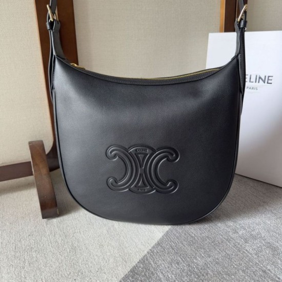 Replica Celine Heloise Medium Shoulder bag Black