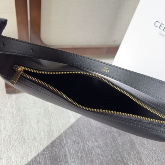 Replica Celine Heloise Medium Shoulder bag Black