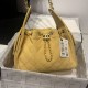 Replica Chanel 25c AS5293 Small Vintage Hobo Drawstring bucket Bag Deerskin Yellow 