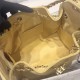 Replica Chanel 25c AS5293 Small Vintage Hobo Drawstring bucket Bag Deerskin Yellow 