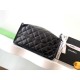 Replica Chanel 25c AS5293 Small Vintage Hobo Drawstring bucket Bag cowhide Black