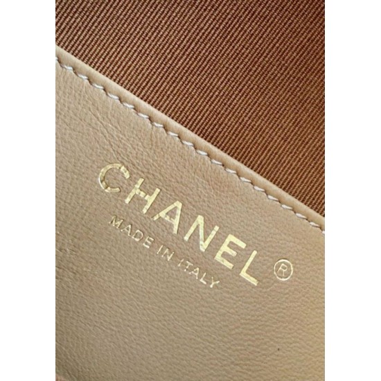 Replica Chanel 25c AS5293 Small Vintage Hobo Drawstring bucket Bag Suede Brown