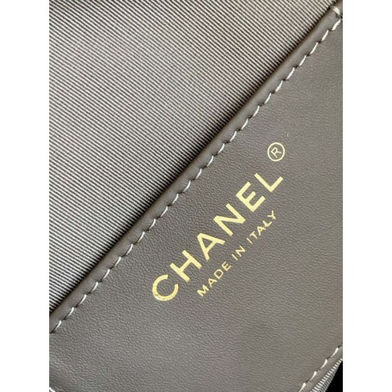Replica Chanel 25c AS5293 Small Vintage Hobo Drawstring bucket Bag Suede light Purple