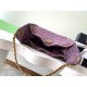 Replica Chanel 25c AS5293 Small Vintage Hobo Drawstring bucket Bag Suede Purple
