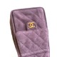 Replica Chanel 25c AS5293 Small Vintage Hobo Drawstring bucket Bag Suede Purple