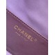 Replica Chanel 25c AS5293 Small Vintage Hobo Drawstring bucket Bag Suede Purple