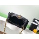 Replica Chanel 25c AS5293 Small Vintage Hobo Drawstring bucket Bag Denim Black