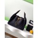 Replica Chanel 25c AS5293 Small Vintage Hobo Drawstring bucket Bag Denim Black