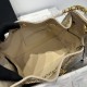 Replica Chanel 25c AS5293 Small Vintage Hobo Drawstring bucket Bag Grained Calfskin Apricot