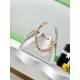 Replica Chanel 25c AS5293 Small Vintage Hobo Drawstring bucket Bag Grained Calfskin White