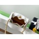Replica Chanel 25c AS5293 Small Vintage Hobo Drawstring bucket Bag Grained Calfskin White
