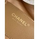Replica Chanel 25c AS5293 Small Vintage Hobo Drawstring bucket Bag Grained Calfskin White