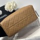 Replica Chanel 25c AS5293 Small Vintage Hobo Drawstring bucket Bag Grained Calfskin Brown