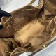 Replica Chanel 25c AS5293 Small Vintage Hobo Drawstring bucket Bag Grained Calfskin Brown