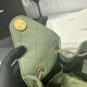 Replica Chanel 25c AS5293 Small Vintage Hobo Drawstring bucket Bag Grained Calfskin Green