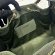 Replica Chanel 25c AS5293 Small Vintage Hobo Drawstring bucket Bag Grained Calfskin Green