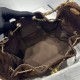 Replica Chanel 25c AS5293 Small Vintage Hobo Drawstring bucket Bag Denim Coffee