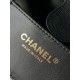Replica Chanel 25B Medium Backpack Grained Calfskin Black AS5600