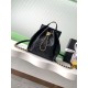 Replica Chanel 25B Medium Backpack Grained Calfskin Black AS5600