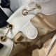 Replica Chanel 25B Medium Backpack Grained Calfskin White AS5600