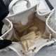 Replica Chanel 25B Medium Backpack Grained Calfskin White AS5600