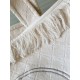 Replica Chanel Coco Beach Tote Bag with Small Bag Lambskin White