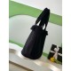 Replica Chanel Coco Beach Tote Bag with Small Bag Lambskin Black