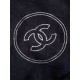 Replica Chanel Coco Beach Tote Bag with Small Bag Lambskin Black