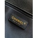 Replica Chanel 25k Classic flap Tote bag caviar Black Calfskin Glod Hardware