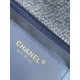 Replica Chanel Maxi Flap Bag Washed denim AS5734 Blue