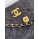 Replica Chanel Maxi Flap Bag Washed denim AS5734 Blue