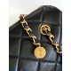 Replica Chanel Small Bowling Bag AS5792 Lambskin Black