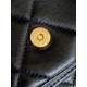 Replica Chanel Small Bowling Bag AS5792 Lambskin Black