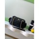 Replica Chanel Small Bowling Bag AS5792 Lambskin Black