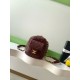 Replica Chanel Small Bowling Bag AS5792 Lambskin Burgundy