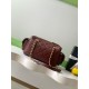 Replica Chanel Small Bowling Bag AS5792 Lambskin Burgundy