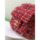 Replica Chanel Small Bowling Tweed Bag AS5792 Calfskin Black