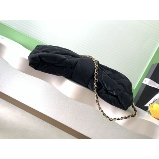 Replica Chanel 25K Bow Bag Calfskin AS5851 Black
