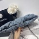 Replica Chanel 25K Bow Bag Washed denim AS5851 Black