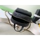 Replica Chanel 25k Chanel Backpack Grained Calfskin AS5793 Black