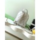 Replica Chanel 25k Chanel Backpack Grained Calfskin AS5793 Silver