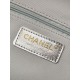 Replica Chanel 25k Chanel Backpack Grained Calfskin AS5793 Silver